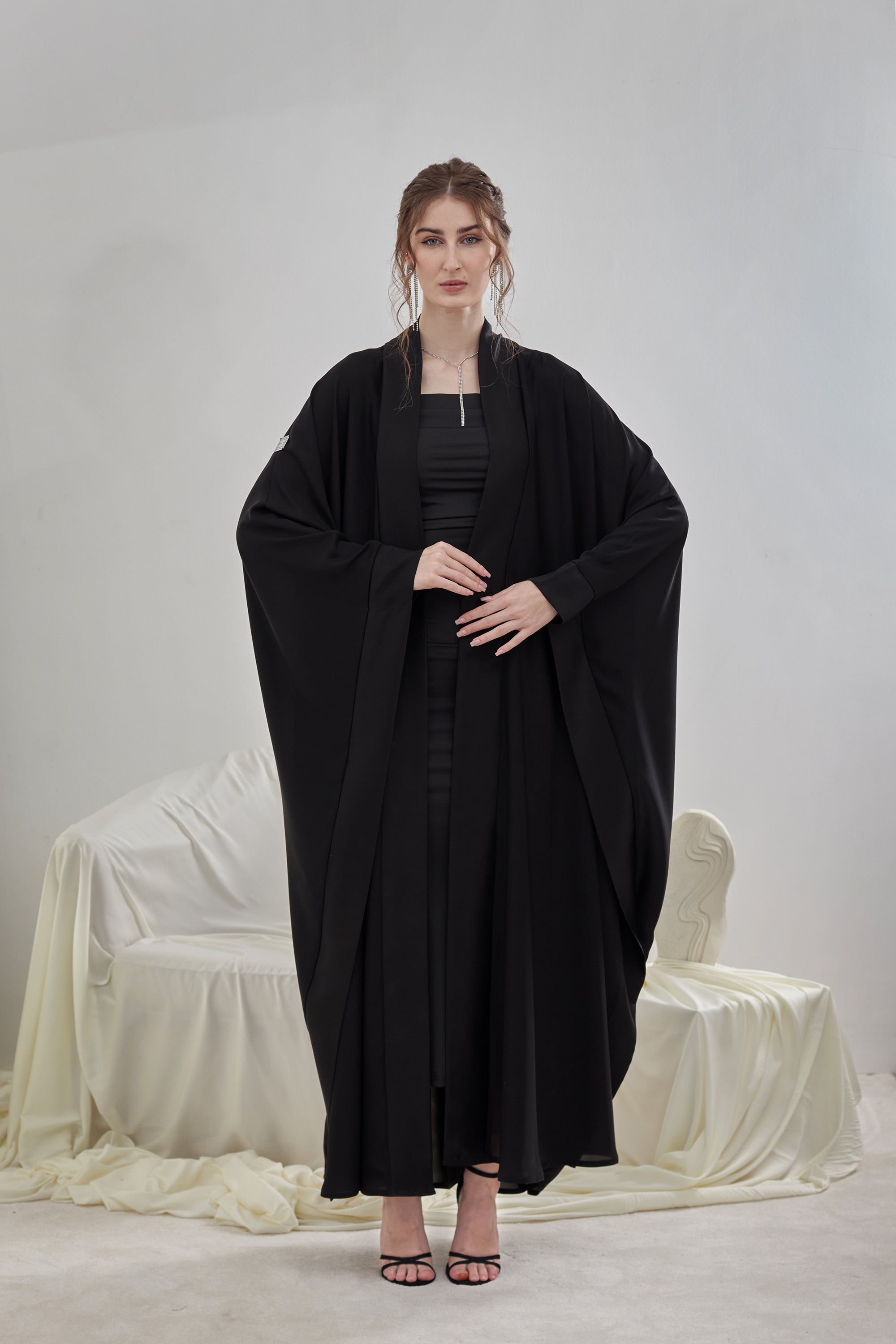 Soft Abaya with a Bisht Cut