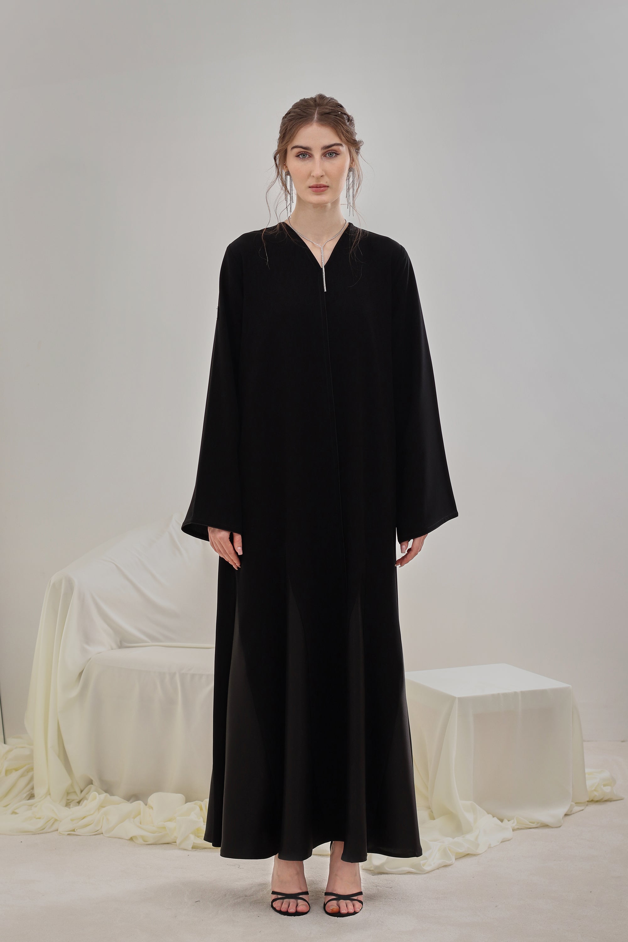 Soft Abaya with a Cloche Cut